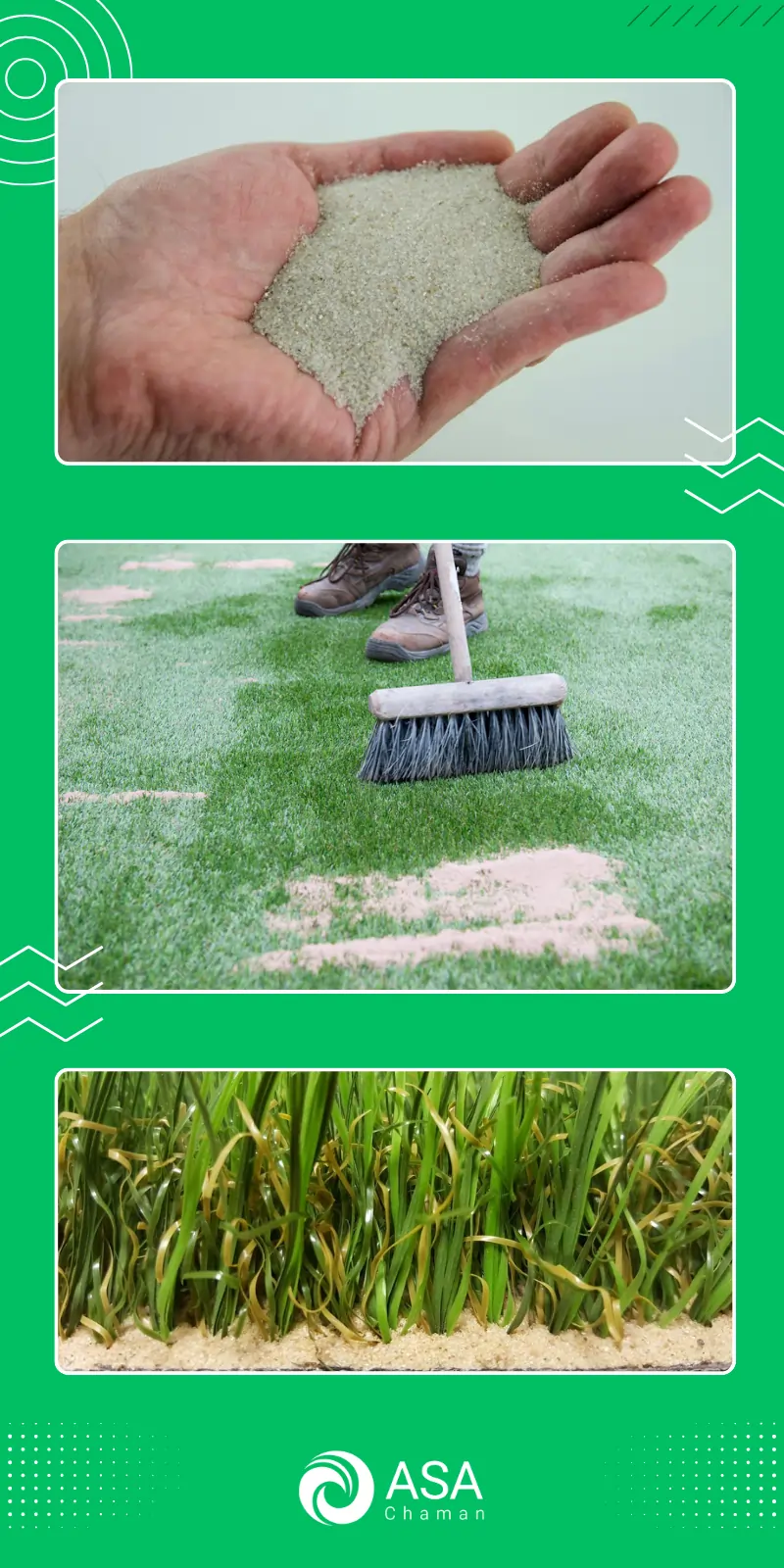 نصب چمن مصنوعی فوتبالی و سلیس پاشی